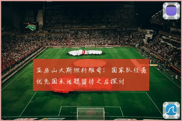 亚历山大斯坦科维奇：国家队任务优先国米话题留待之后探讨